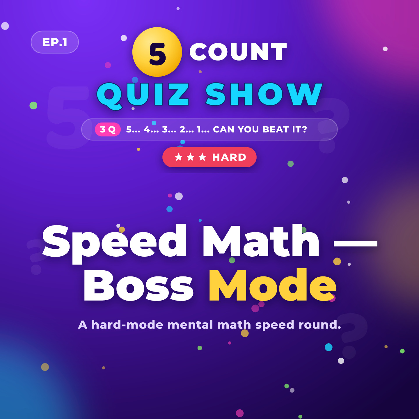 5-Count Quiz podcast artwork